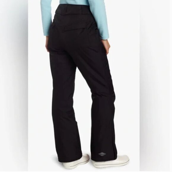 Columbia Omni Tech Insulated Bootleg Black Waterproof Snow Pants. Size Medium - Picture 2 of 16